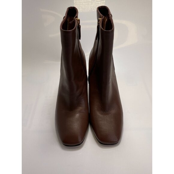 Cole Haan Women's Valley Square Toe High Heel Chestnut Booties 9.5 - Picture 5 of 7